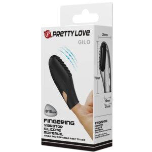 Fun Toys-Gilo Vibrator de Deget din Silicon, Negru 12 Fun Toys-Gilo Vibrator de Deget din Silicon, Negru - imagine 4