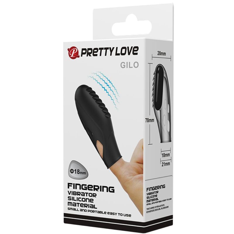 Fun Toys-Gilo Vibrator de Deget din Silicon, Negru 4 img 197104 a5d83c341e445fd7f9a21b2a06d7fc85 1