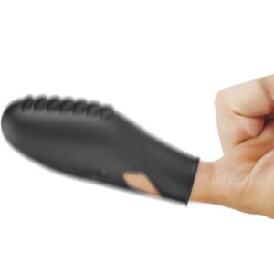 Fun Toys-Gilo Vibrator de Deget din Silicon, Negru 13 Fun Toys-Gilo Vibrator de Deget din Silicon, Negru - imagine 5