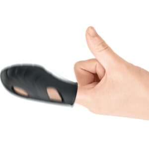 Fun Toys-Lich Vibrator pentru Deget din Silicon, Negru 12 Fun Toys-Lich Vibrator pentru Deget din Silicon, Negru - imagine 3