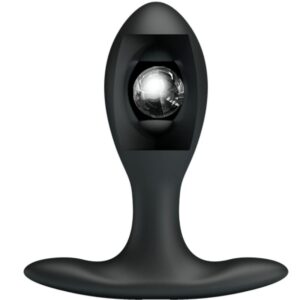 Anal Toys-Dop Anal Inflabil Negru-Silicon, Waterproof - imagine 4