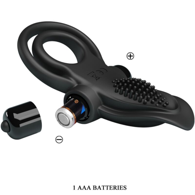 For Him-Inel Vibrator Dublu + Stimulator Clitoridian 10 Vibrații 2 img 197211 963c95c6db59489355980cc7a9cfb13f 1