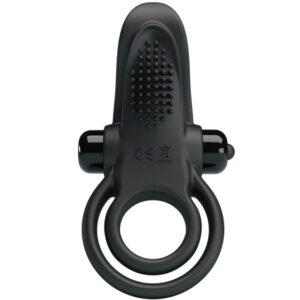 For Him-Inel Vibrator Dublu + Stimulator Clitoridian 10 Vibrații 11 For Him-Inel Vibrator Dublu + Stimulator Clitoridian 10 Vibrații - imagine 4