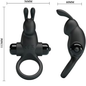 For Him-Inel Vibrator + Stimulator Rabbit pentru Clitoris 10 - imagine 6