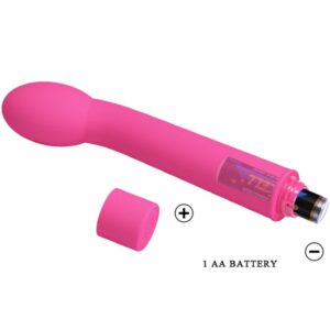 Fun Toys-Logan Vibrator G-spot 10 Vibrații Roz-Silicon, 10 Trepte - imagine 6