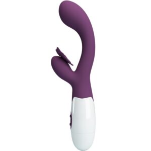 High Tech-Butterfly Kiss Rabbit Vibrator și Stimulator G-spot - imagine 3