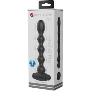 Anal Toys-Lynn Dop Anal din Silicon, 10 Vibrații, Negru-10 Trepte 12 Anal Toys-Lynn Dop Anal din Silicon, 10 Vibrații, Negru-10 Trepte - imagine 6