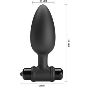 Anal Toys-Plug Anal Vibra Butt Plug 2 - 10 Vibrații - imagine 5