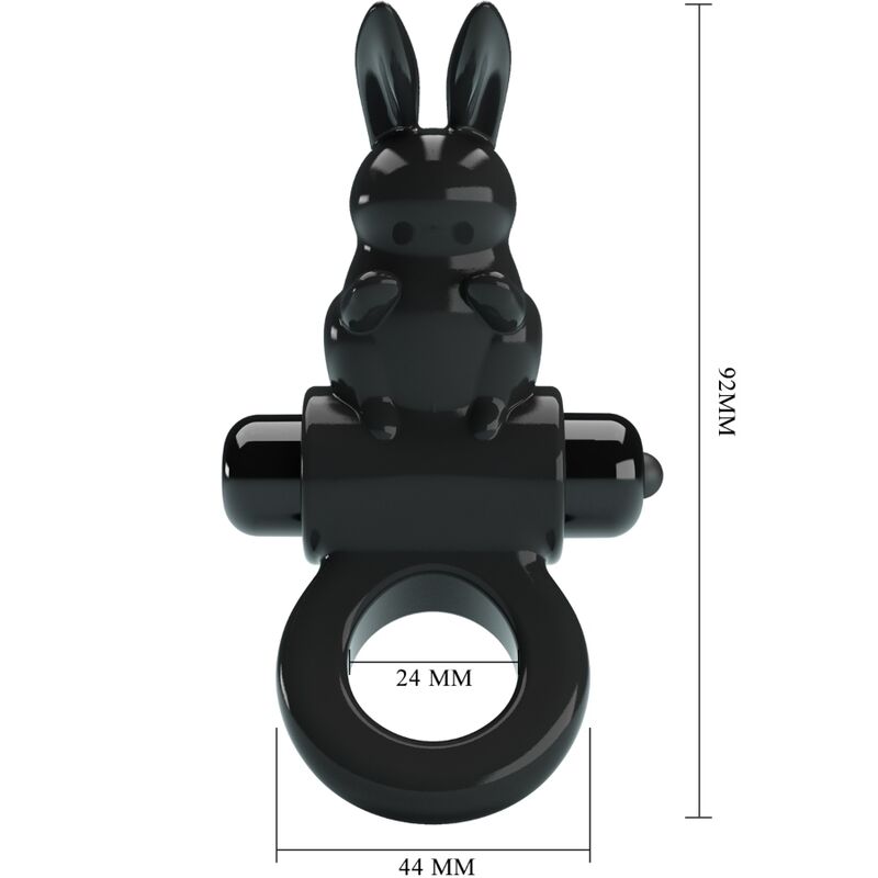 For Him-Inel Vibrator Rabbit Exciting Ring 10 Vibrații 2 For Him-Inel Vibrator Rabbit Exciting Ring 10 Vibrații — PRETTY LOVE · Inele & Mansoane Penis (imaginea 2)