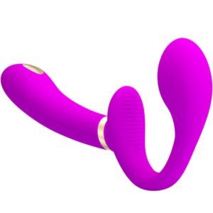 Remote Control-Thunderbird Dublu Strap-on Vibrator 10 Remote Control-Thunderbird Dublu Strap-on Vibrator - imagine 3