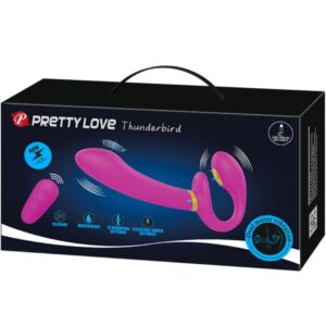 Remote Control-Thunderbird Dublu Strap-on Vibrator 13 Remote Control-Thunderbird Dublu Strap-on Vibrator - imagine 6