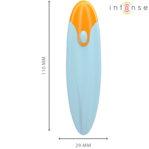 Intense-Mike Bullet Vibrator 10 Vibrații Albastru-Silicon, 10 - imagine 4