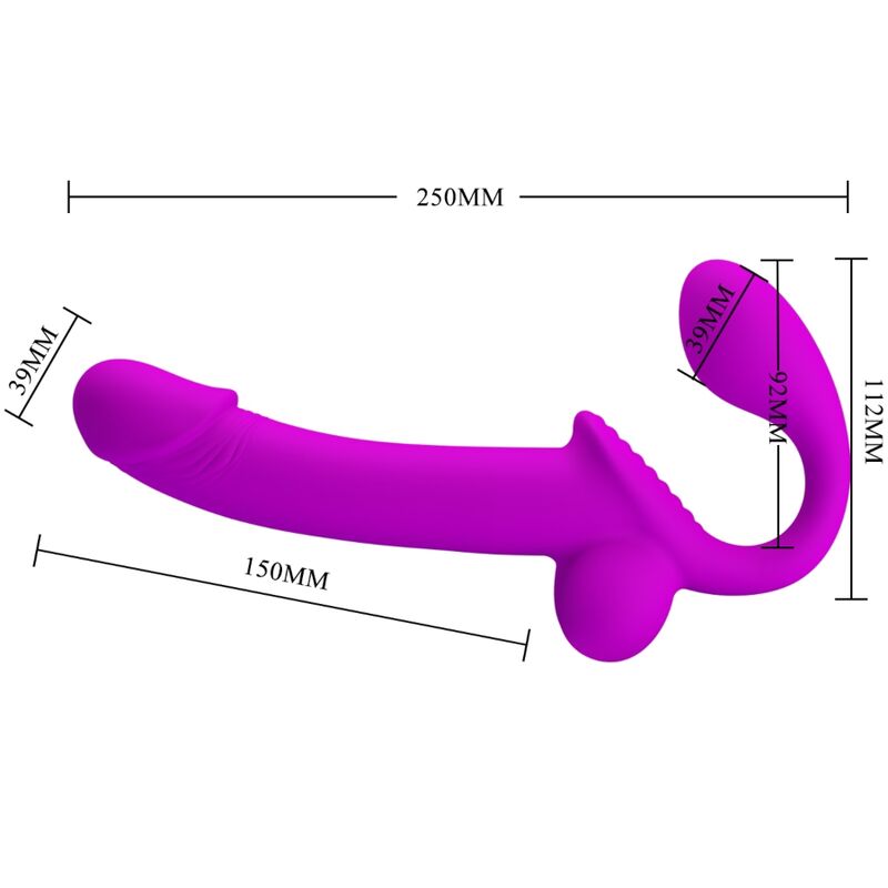 High Tech-Kelpie Dublu Strap-on Stimulator Mov-Silicon, Waterproof 4 img 197522 f3cce61decb1a0f9980d0ca991082b1b 1
