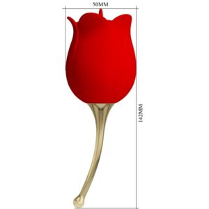 High Tech-Rose Lover Stimulator Clitoris 12 Vibrații 8 High Tech-Rose Lover Stimulator Clitoris 12 Vibrații - imagine 2