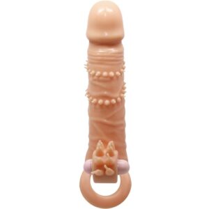 For Him-Connor Manșon Penian cu Stimulator Clitoris Flesh-TPR 11 For Him-Connor Manșon Penian cu Stimulator Clitoris Flesh-TPR - imagine 4