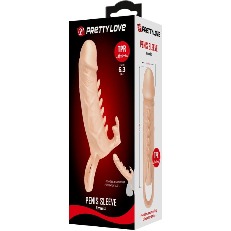 For Him-Pretty Love Emmit Manșon pentru Penis cu Stimulator 4 img 197557 5d41b102e9721f58cce9dc9f6b6aa845 1