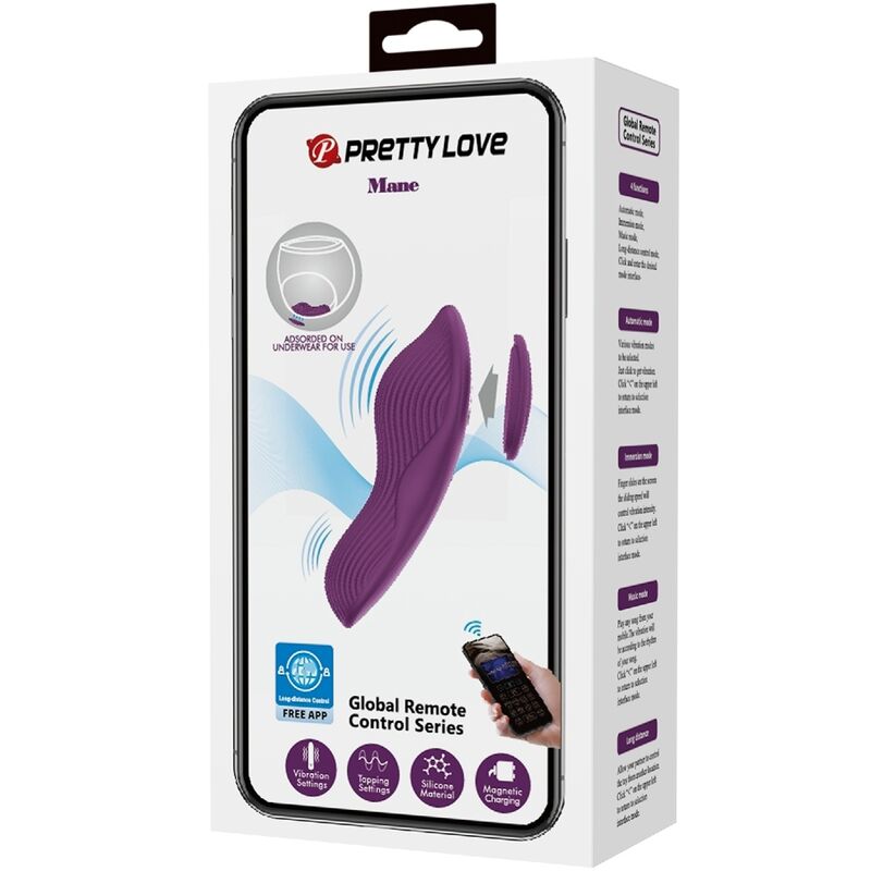 App Series-Mane Lay-on Masajer pentru Clitoris, 10 Vibrații 6 img 197570 1f9858e8b8529d0669399403e8a15e3b 1