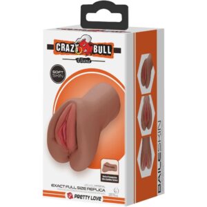 Crazy Bull-Eliana Vagin si Anus Mulatto-TPR, Waterproof - imagine 3