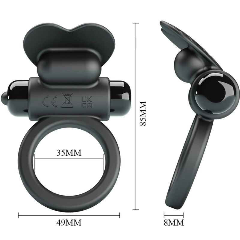 For Him-Debonaire Inel Vibrator Rabbit 10 Vibrații 4 img 197955 91d19b946bf1bdc0354b289f1b30ee6a 1