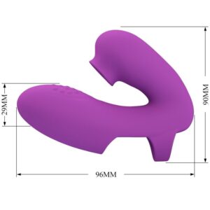 Fun Toys-Athena Vibrator pentru Deget cu Stimulator Clitoridian - imagine 4