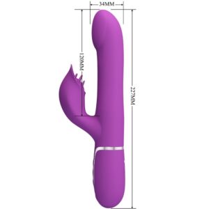 High Tech-4 în 1 Vibrator Multifuncțional și Stimulator 10 High Tech-4 în 1 Vibrator Multifuncțional și Stimulator - imagine 4