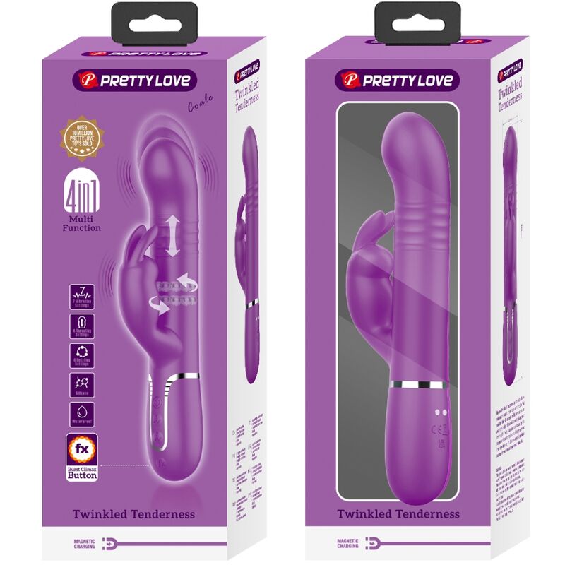 High Tech-Coale 4 în 1 Vibrator Rabbit Multifuncțional 8 img 198004 b67f8d4286e13b2a4b11d112bb86519c 1