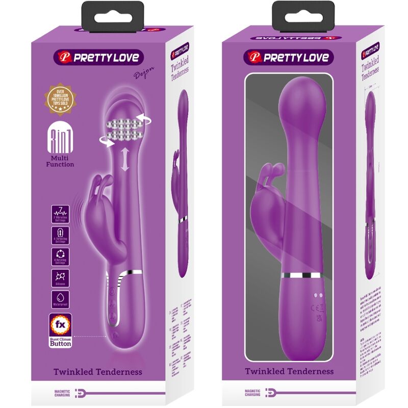 High Tech-Dejon 3 in 1 Vibrator Iepuraș Multifuncțional 7 img 198010 2b6aae634057e7d304a25e5eaec1de9c 1