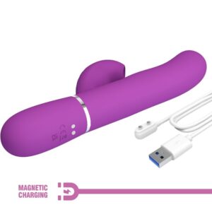 High Tech-Perlita 3 in 1 Vibrator Rabbit Multifuncțional 14 High Tech-Perlita 3 in 1 Vibrator Rabbit Multifuncțional - imagine 6