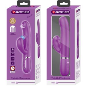 High Tech-Perlita 3 in 1 Vibrator Rabbit Multifuncțional 16 High Tech-Perlita 3 in 1 Vibrator Rabbit Multifuncțional - imagine 8