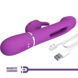 High Tech-Kampas 3 în 1 Vibrator Rabbit Multifuncțional - imagine 7