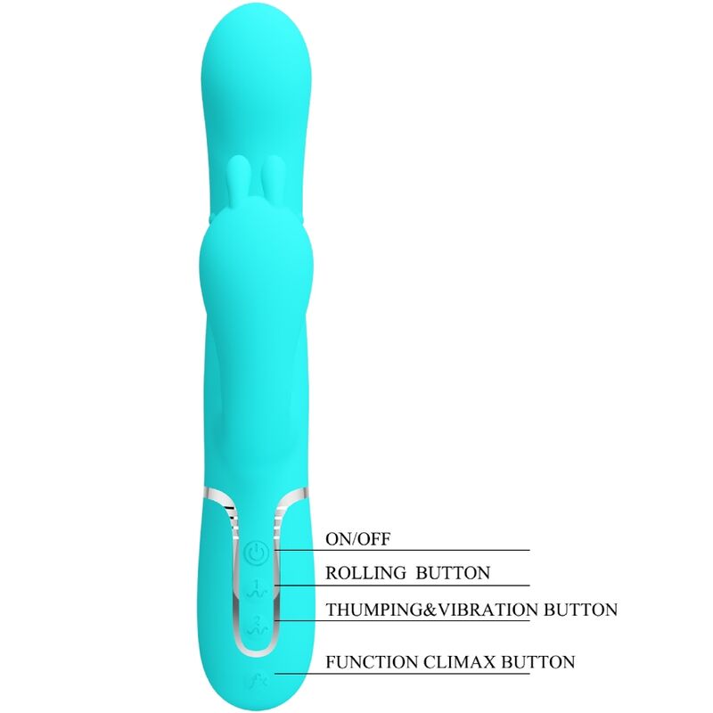 High Tech-Cammy 4 in 1 Triple Rabbit Vibrator Albastru-Silicon 8 img 198036 8f700dffda0e843a9086b8c070c22b24 1