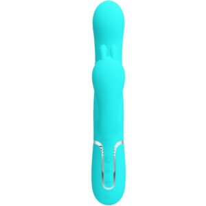 High Tech-Cammy 4 in 1 Triple Rabbit Vibrator Albastru-Silicon 18 High Tech-Cammy 4 in 1 Triple Rabbit Vibrator Albastru-Silicon - imagine 9