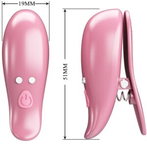 Fun Toys-Cleme pentru Sfârcuri Cailey cu 10 Vibrații Telecomandă 15 Fun Toys-Cleme pentru Sfârcuri Cailey cu 10 Vibrații Telecomandă - imagine 7