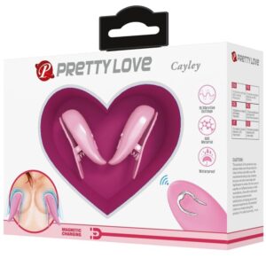 Fun Toys-Cleme pentru Sfârcuri Cailey cu 10 Vibrații Telecomandă 16 Fun Toys-Cleme pentru Sfârcuri Cailey cu 10 Vibrații Telecomandă - imagine 8