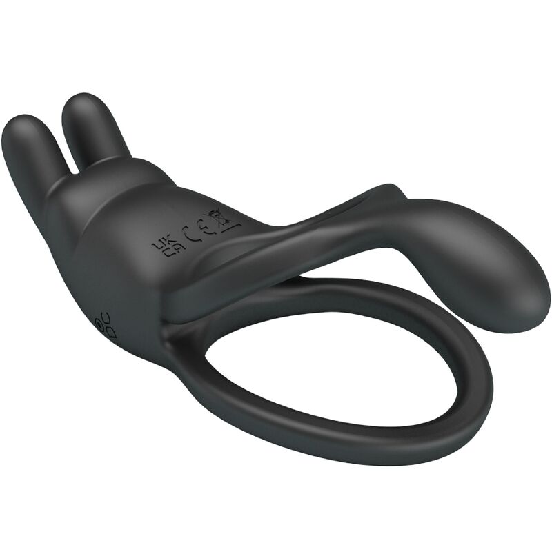 For Him-Seth Inel Vibrant Dublu Rabbit 7 Vibrații Negru-Silicon 4 img 198203 61332342d65fbe16efa83fee72b09e58 1