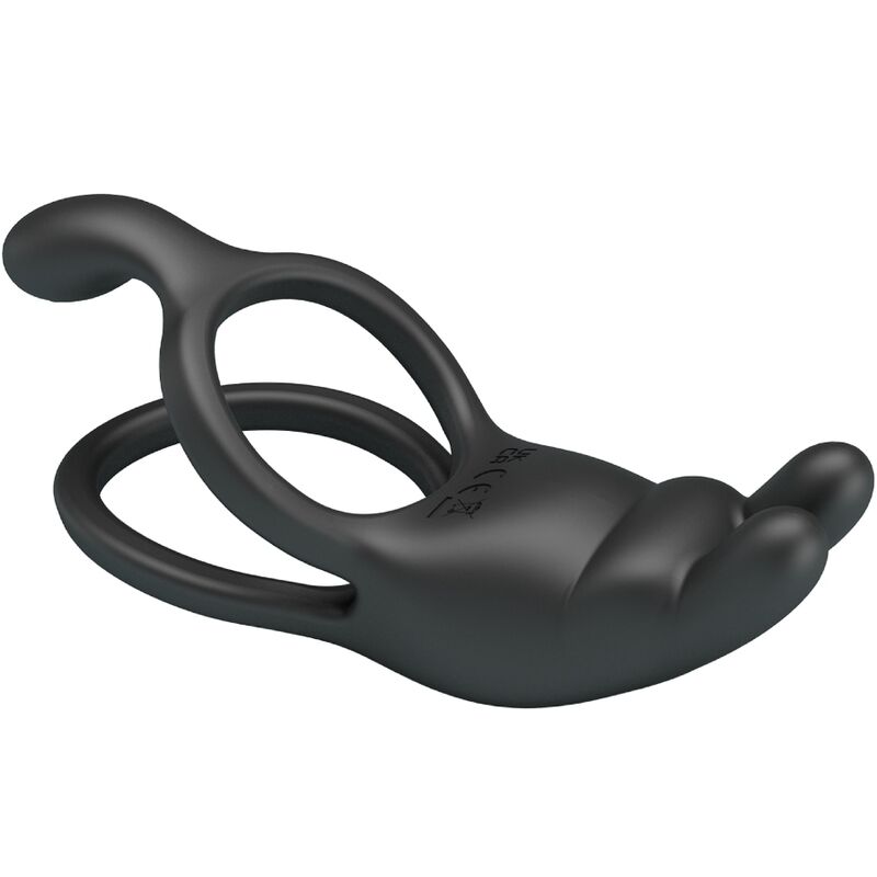 For Him-Seth Inel Vibrant Dublu Rabbit 7 Vibrații Negru-Silicon 5 img 198204 bd4cbc00b45a2da5f8395392ac4e55b9 1