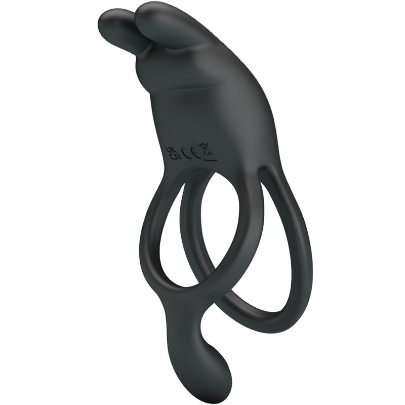 For Him-Seth Inel Vibrant Dublu Rabbit 7 Vibrații Negru-Silicon 3 img 198209 9f0a6ddd82ccce8d3f5f19170daf1976 1