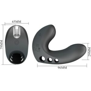 Fun Toys-Camelia Vibrator pentru Deget 7 Vibrații Negru-Silicon 10 Fun Toys-Camelia Vibrator pentru Deget 7 Vibrații Negru-Silicon - imagine 2