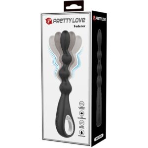 Anal Toys-Federer Vibrator Anal 12 Vibrații Negru-Silicon, 12 - imagine 7
