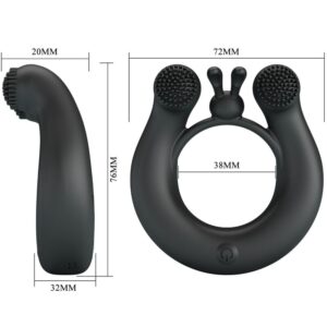 For Him-Dahlia Inel Vibrator + Stimulator de Clitoris 12 13 For Him-Dahlia Inel Vibrator + Stimulator de Clitoris 12 - imagine 4