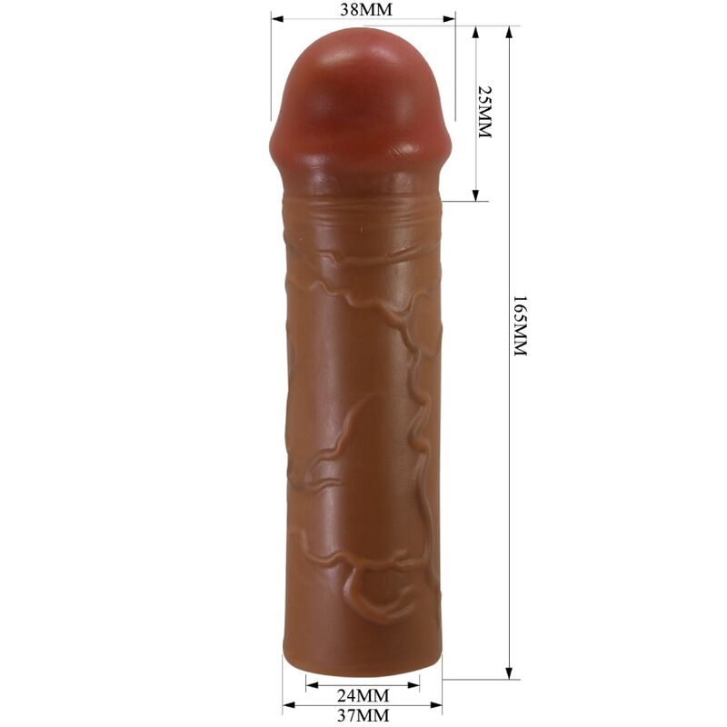 For Him-Nile Manson pentru Penis cu Extensie 2.5 cm Mulatto-TPR 5 img 198312 63d804b79493ce5286e9aa5133f9413b 1