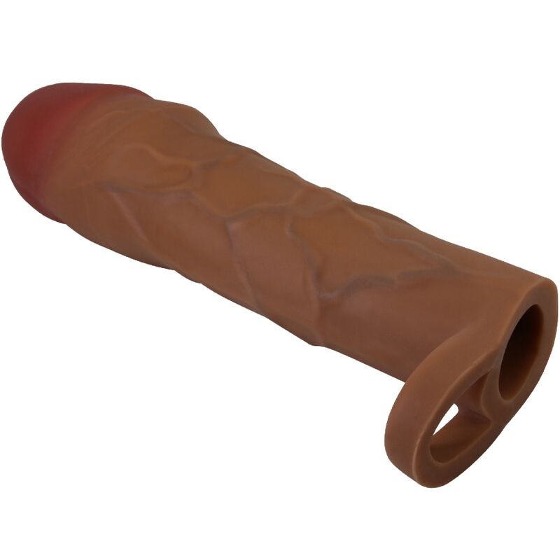 For Him-Hani Manșon pentru Penis cu Extensie de 5 cm Mulatto-TPR 2 img 198334 88729770e7b912381cff86760812a07d 1