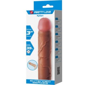 For Him-Kylian Manșon Penis cu Extensie 7,6 cm Mulatto-TPR 14 For Him-Kylian Manșon Penis cu Extensie 7,6 cm Mulatto-TPR - imagine 7