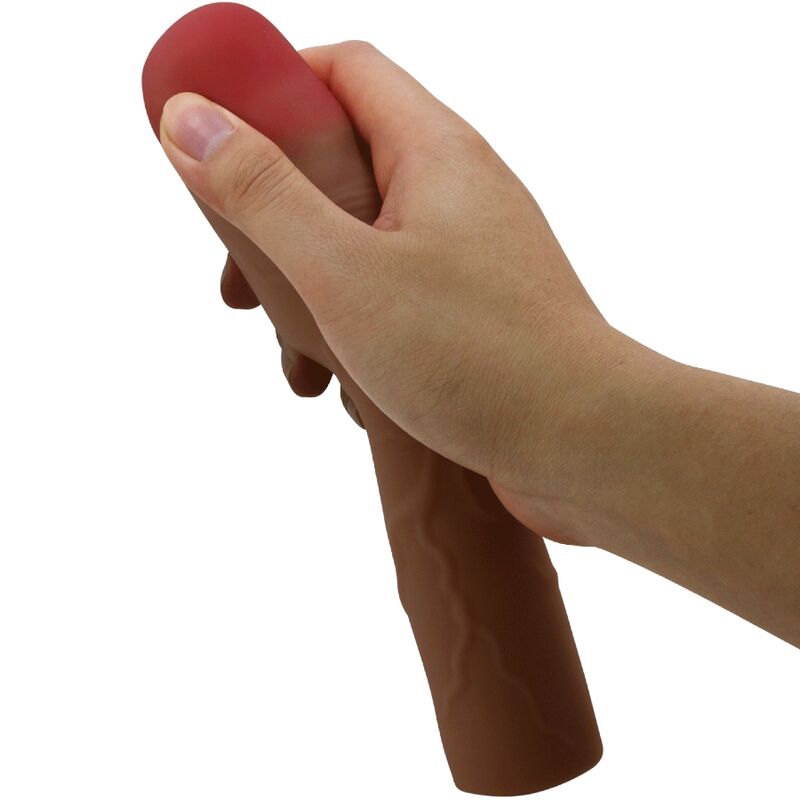 For Him-Kylian Manșon Penis cu Extensie 7,6 cm Mulatto-TPR 4 img 198345 f496000be96d6ae4a5820dbca39be259 1