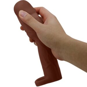 For Him-Gerd Manșon pentru Penis cu Extensie 7,6 cm Mulatto-TPR 13 For Him-Gerd Manșon pentru Penis cu Extensie 7,6 cm Mulatto-TPR - imagine 5