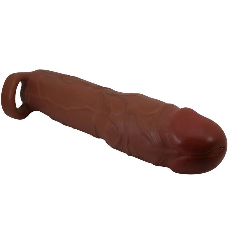 For Him-Gerd Manșon pentru Penis cu Extensie 7,6 cm Mulatto-TPR 4 img 198356 8ac9b2cad96c9462464f6e556ebb6203 1