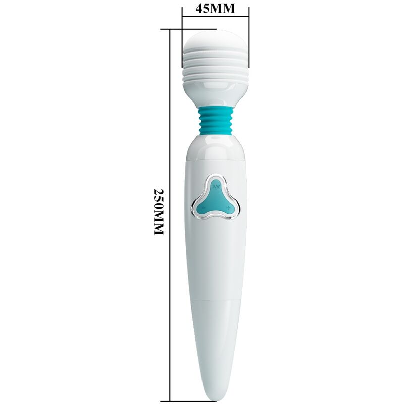 High Tech-Cloud Wand Baston Vibrator 7 Vibrații, Alb-Silicon, 7 6 img 198362 76fe53570b91bcafa7d0ef6302d19d84 1
