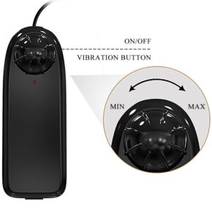 Baile-Bahamut Vibrator Realist 21.8 cm Flesh, Telecomandă - imagine 8