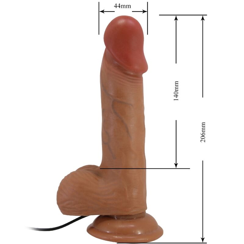Baile-Catoblepas Vibrator Realist 20.6 cm Flesh cu Telecomandă-TPR 7 img 198397 7088b7d20d060f2772f332809ae1c4a3 1