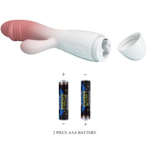 High Tech-Snappy Rabbit Vibrator 30 Vibrații Roz-Silicon, 12 14 High Tech-Snappy Rabbit Vibrator 30 Vibrații Roz-Silicon, 12 - imagine 6